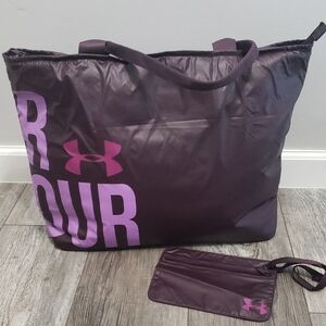 Under Armour | Purple "Puffer" Tote Bag